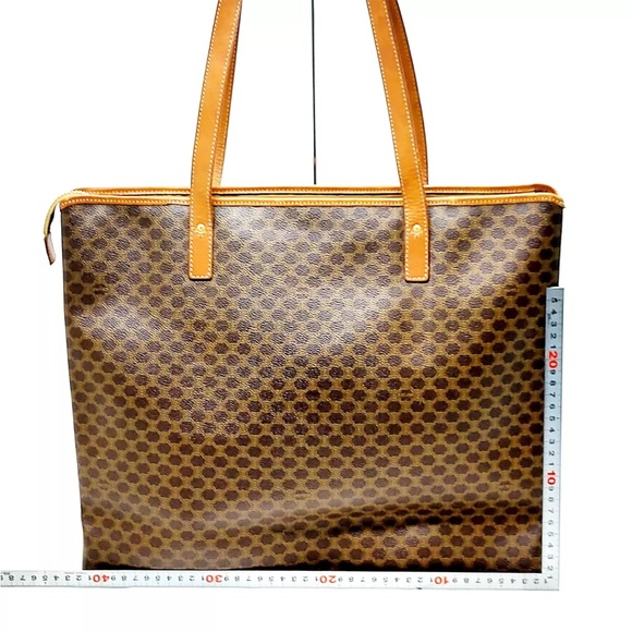 Vintage macadam Celine HUGE tote bag, RARE - Picture 2 of 9